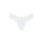 Bele čipkate tanga gaćice M/L veličine OBSES01942
