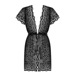 Čipkasta crna spavaćica S/M veličine OBSES01718