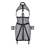 Crna haljina robinje KI4025-S-M