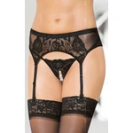 Crni čipkasti sexy halteri S/M veličine SLC0331916