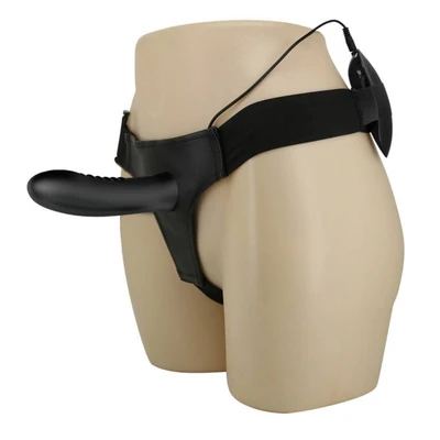 Crni vibro strap on DEBRA01073