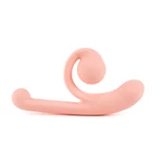 Fleksibilni roze vibrator za G tačku i klitoris XMEN000261