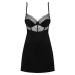 Sexy crna haljina L/XL veličine OBSES01499