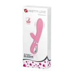 Vibrator za G tačku i stimulaciju klitorisa roze DEBRA01149