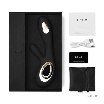 Vibrator za klitoris i G tačku crni LELO008151