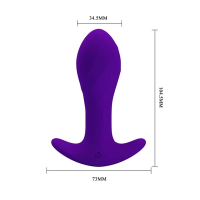 Vibro analni masažer 10cm DEBRA01244