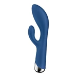 Zeka vibrator za klitoris i G tačku plavi SATISFY444